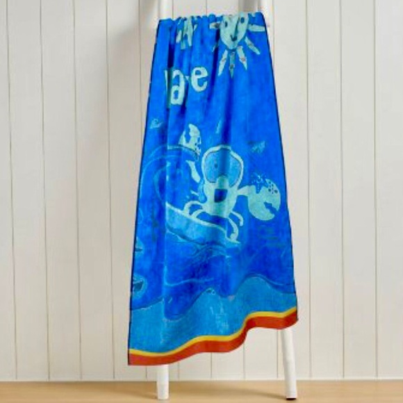 CATCH THE WAVE beach towel 30” x 60” - Picture 2 of 14